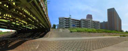 パノラマ　葛西臨海公園近く